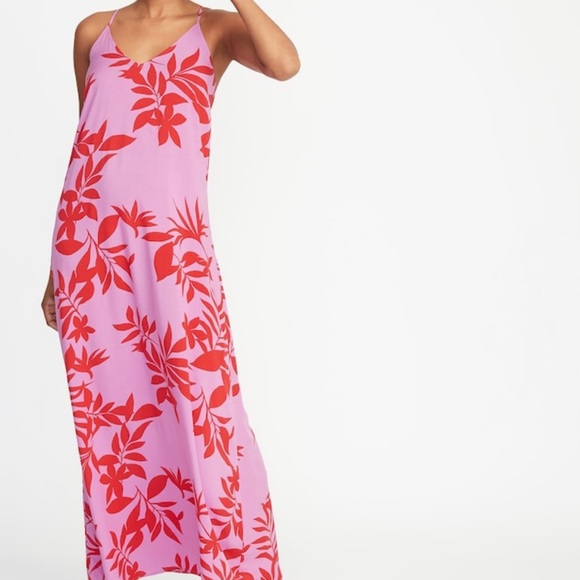old navy v neck maxi dress